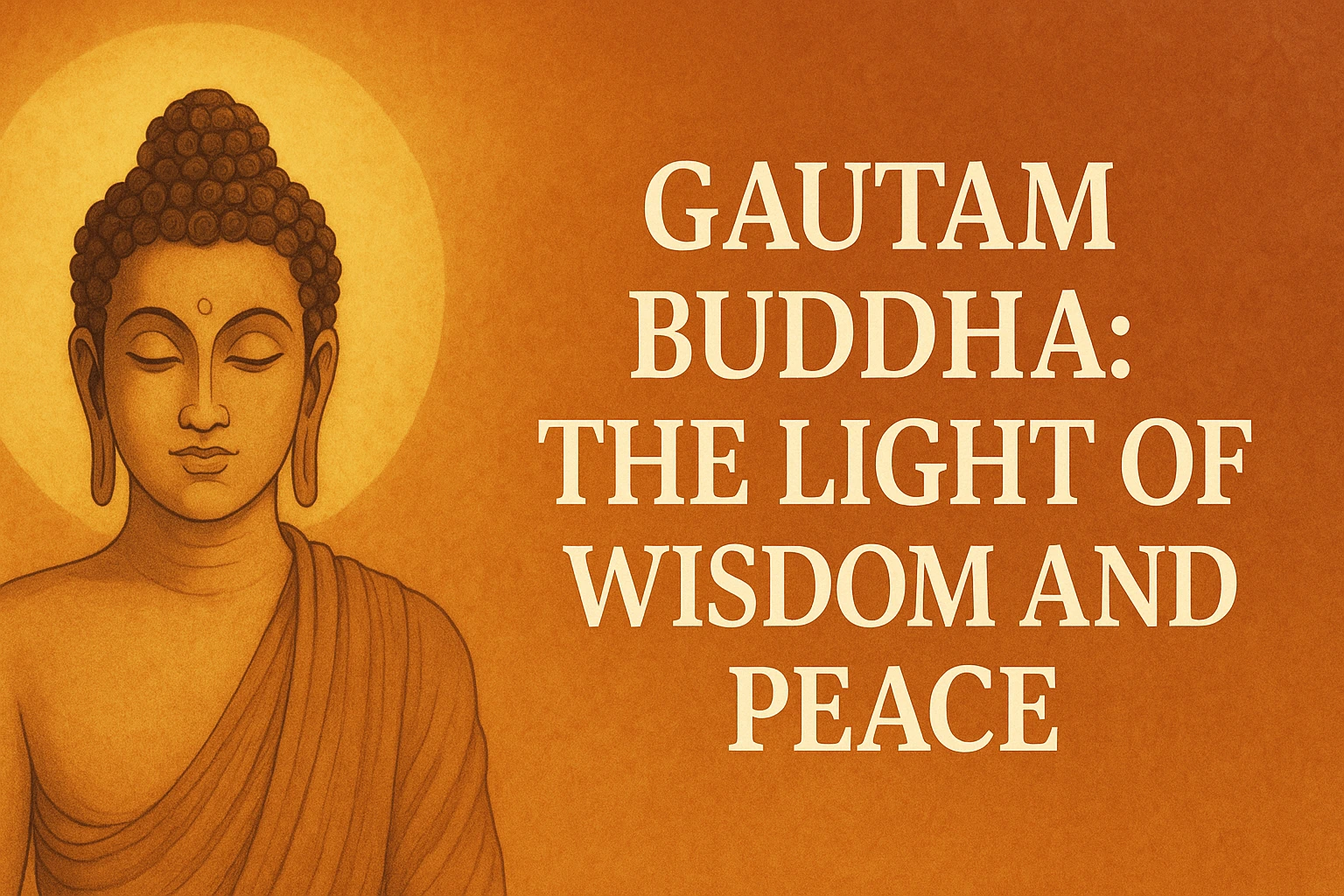 Gautam Buddha: The Light of Wisdom and Peace
