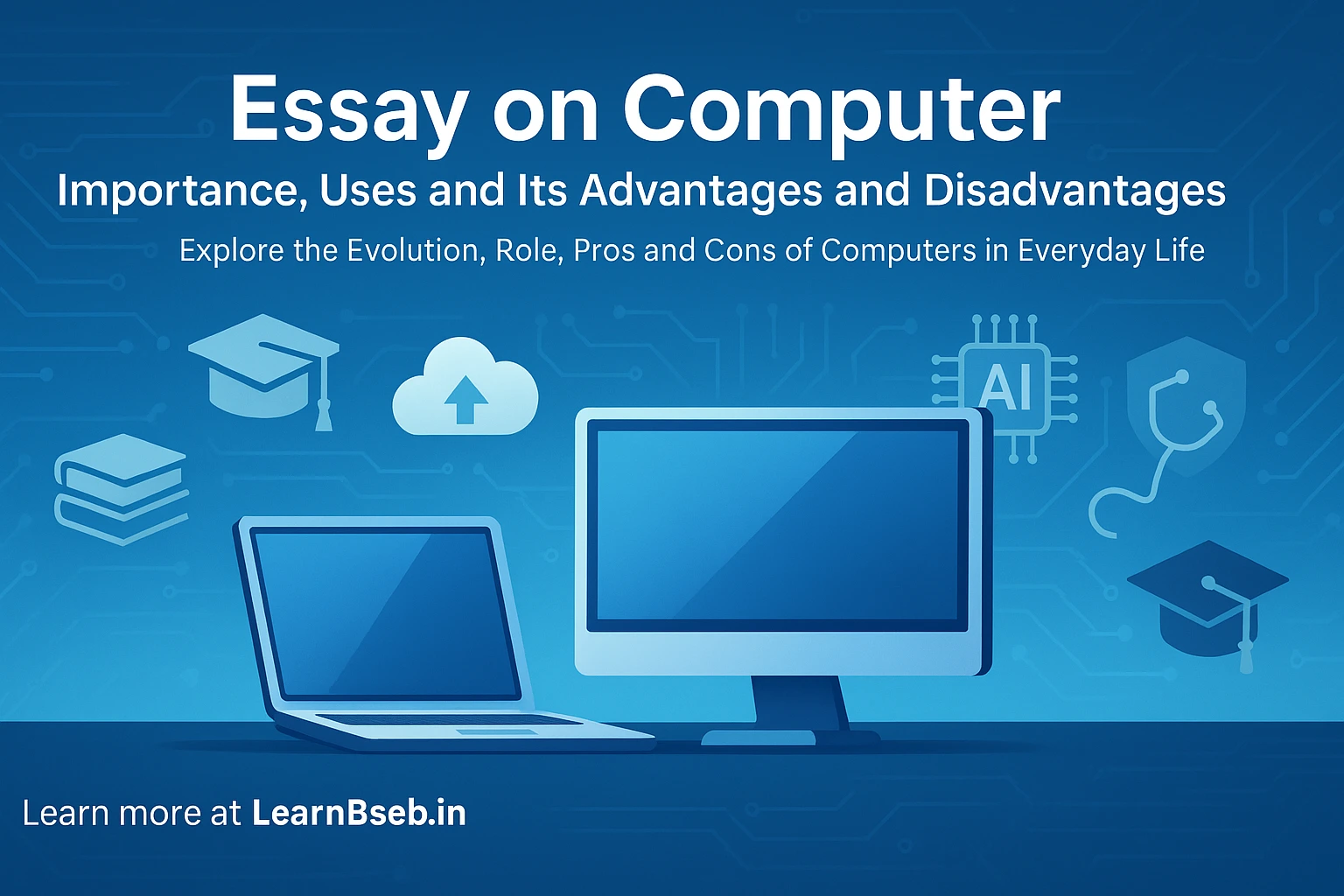 Essay on Computer: Importance, Uses and Its Advantages and Disadvantages