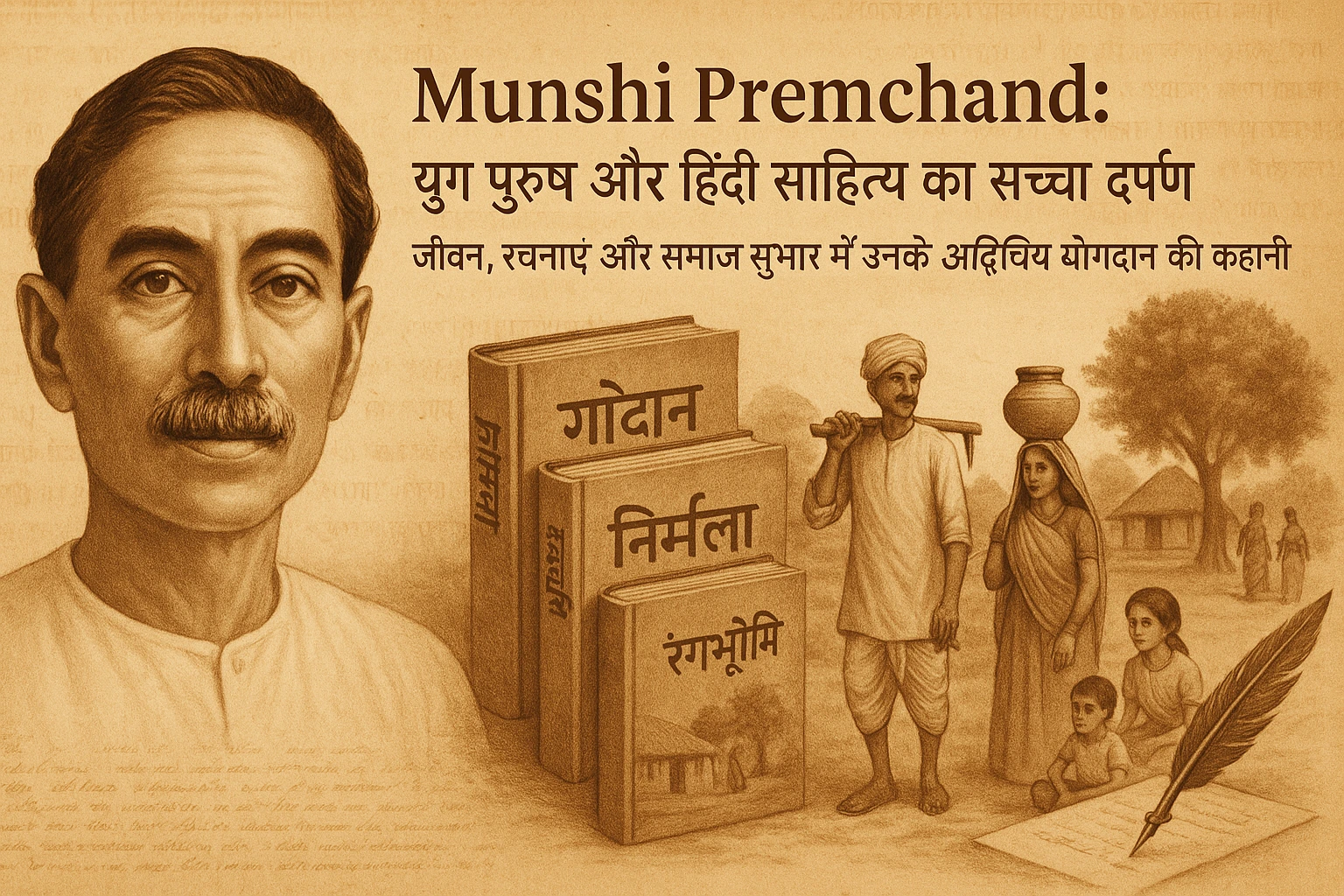 Munshi Premchand: Life, work and contribution of the era of Hindi literature