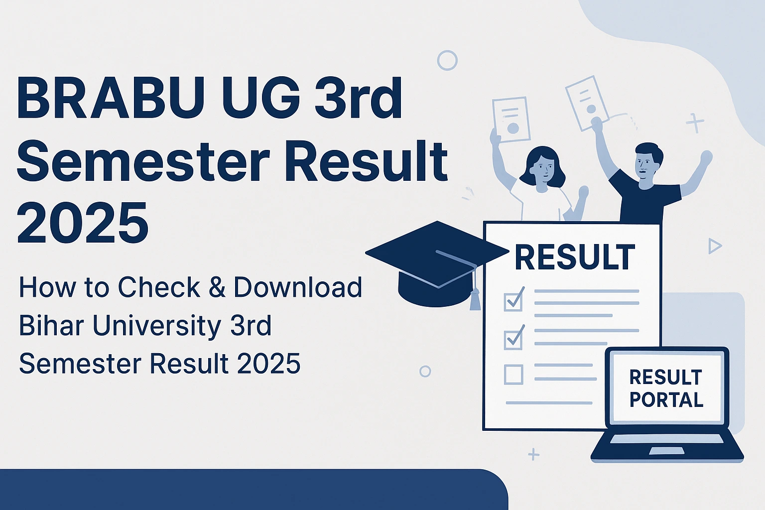 BRABU UG 3rd Semester Result 2025 Bihar University Result Download Online Check Process