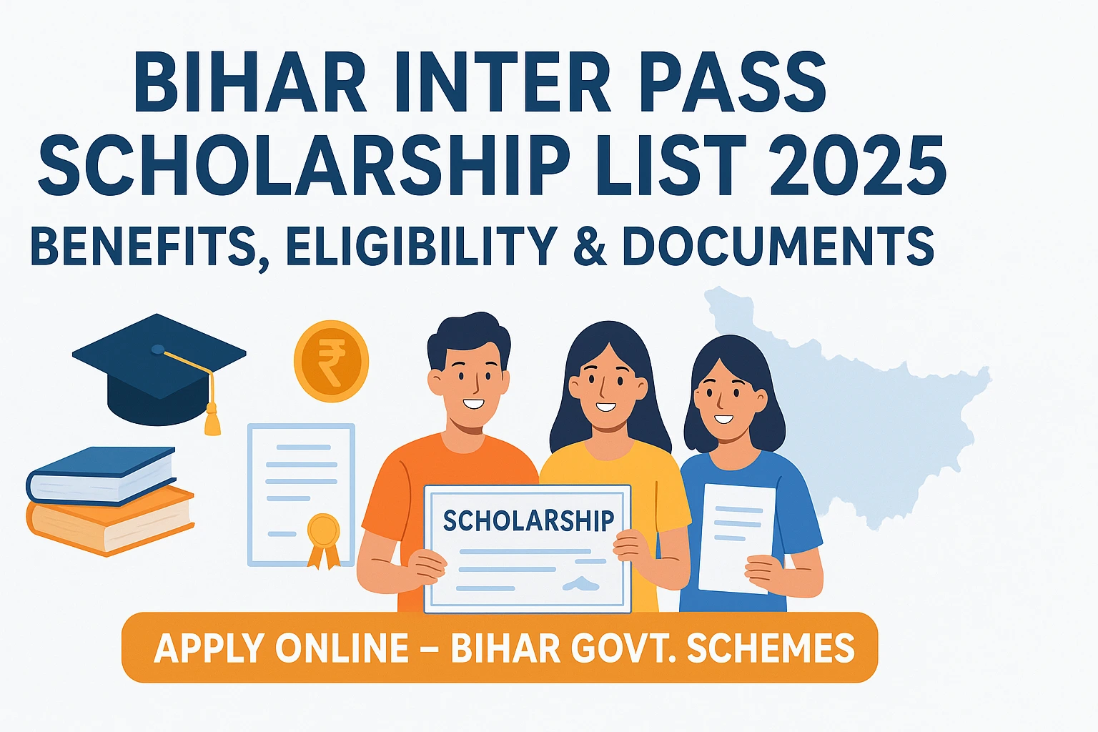 Bihar Inter Pass Scholarship List 2025