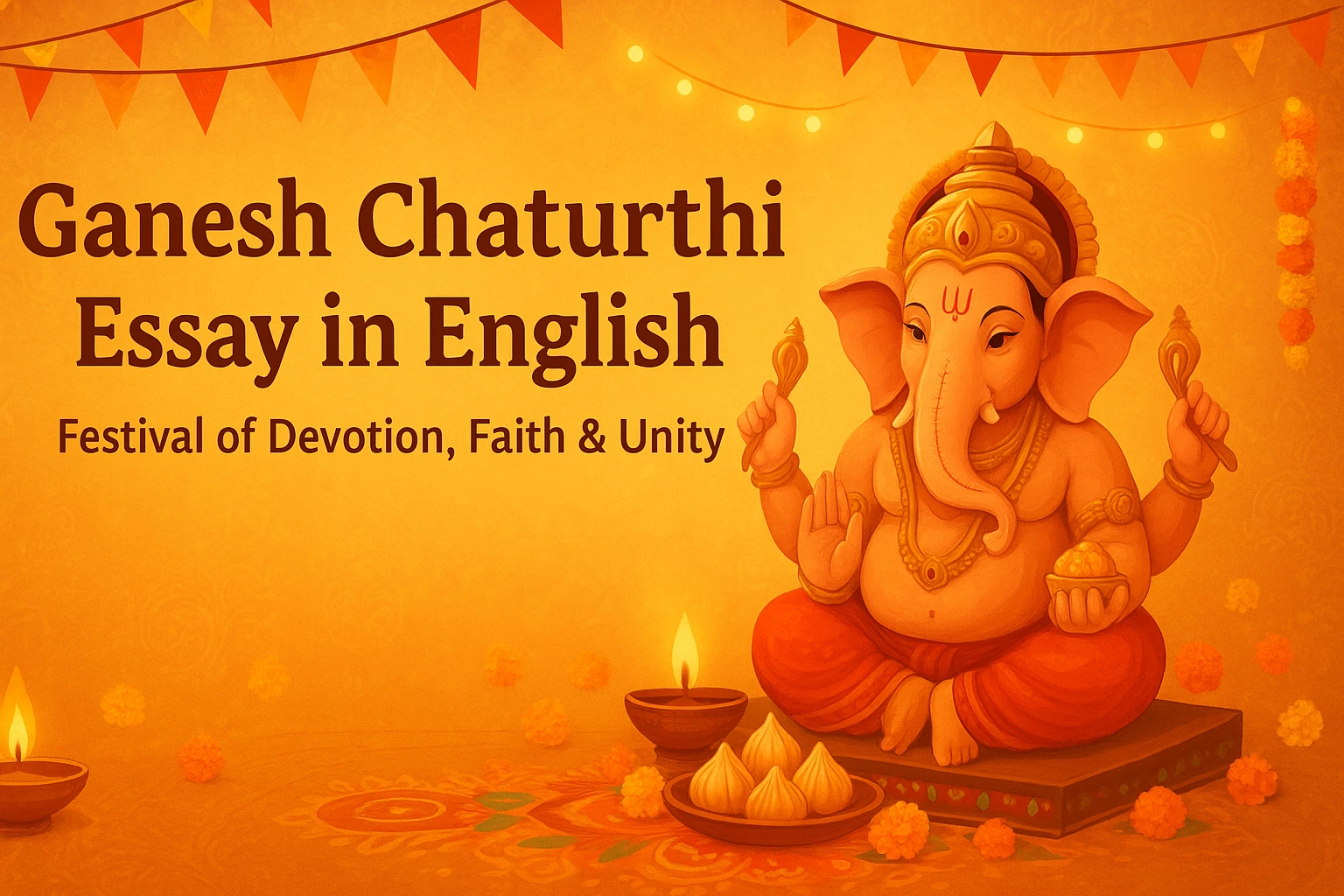 Ganesh Chaturthi Essay in English