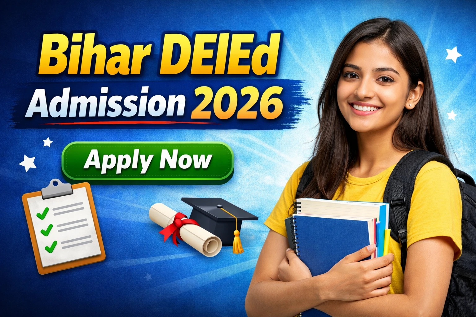 Bihar DElEd Admission 2026: Online Apply, Eligibility, Syllabus, Selection Process | Learn BSEB