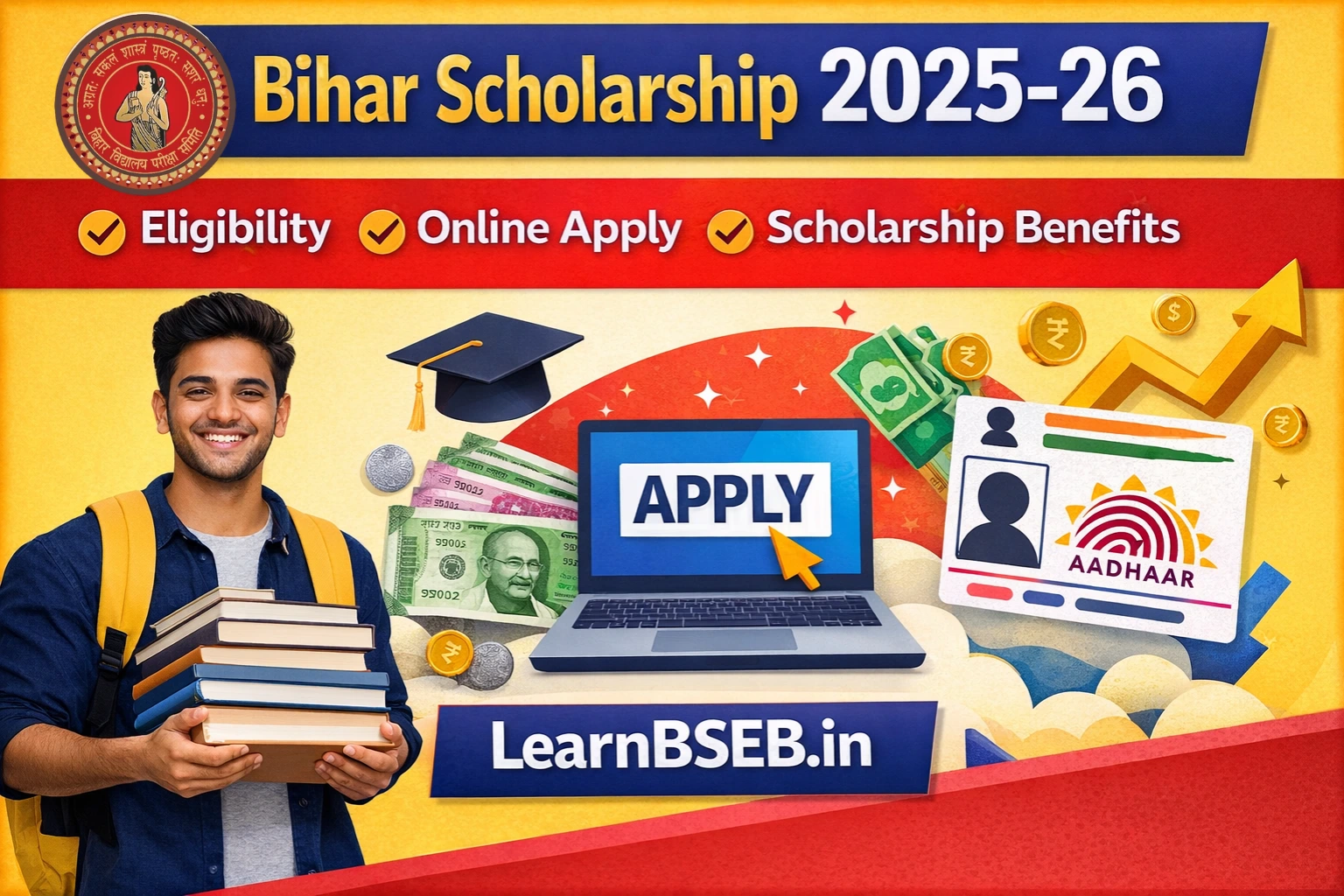 Bihar Scholarship 2025-26: Eligibility, Dates & Online Apply Process – Learn BSEB
