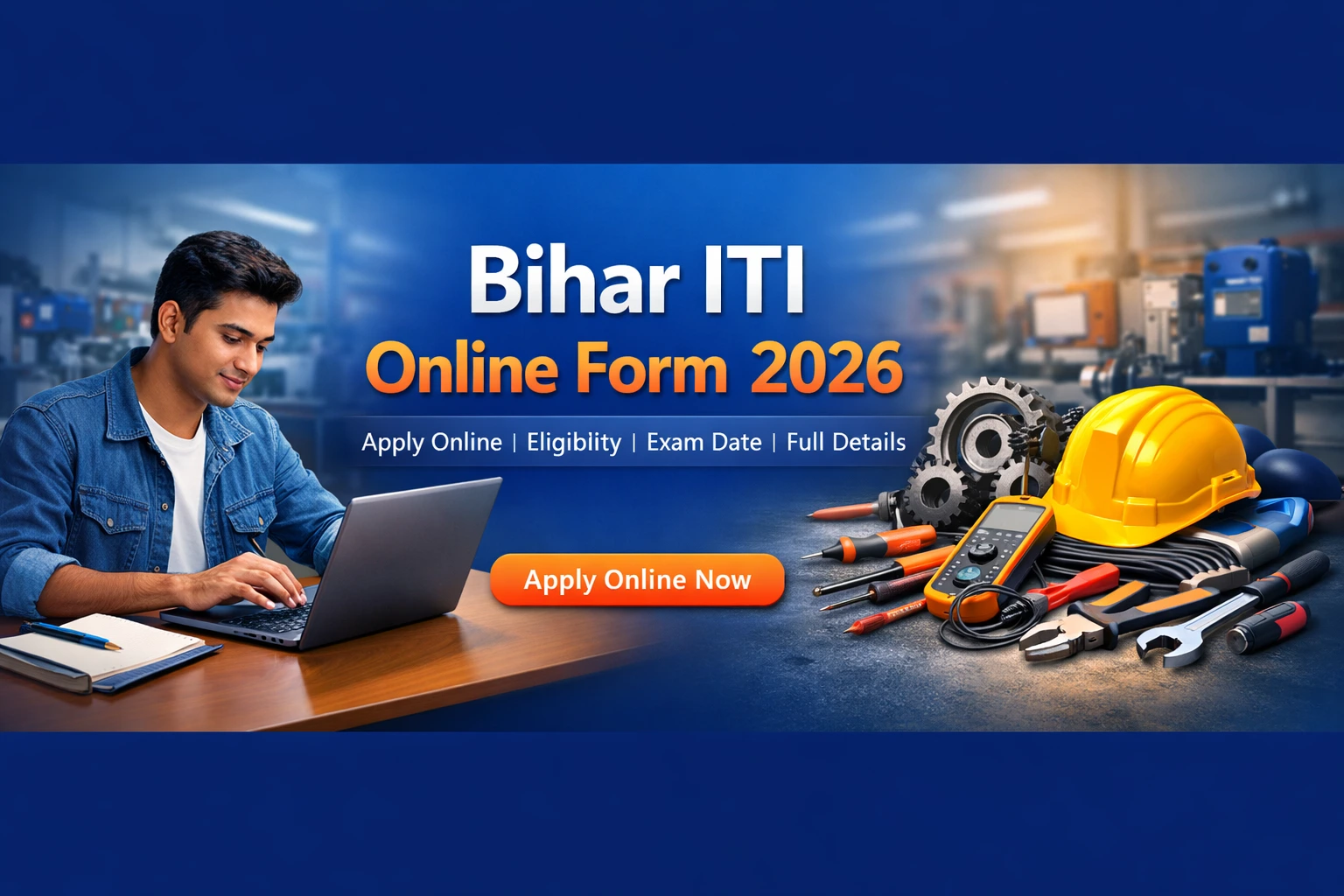 Bihar ITI Online Form 2026: आवेदन शुरू, तिथि, योग्यता, फीस और आवेदन प्रक्रिया पूरी जानकारी