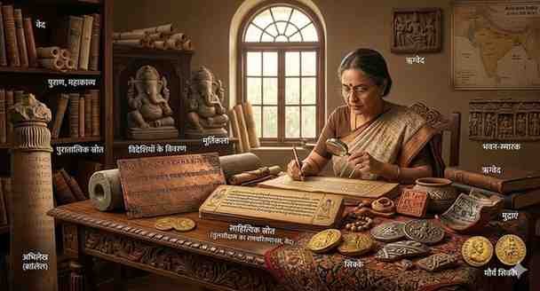 प्राचीन भारतीय इतिहास के स्रोत