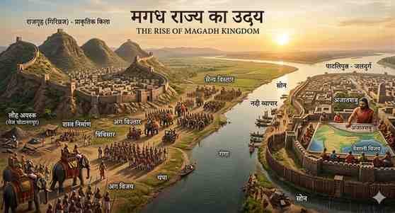 मगध राज्य का उदय