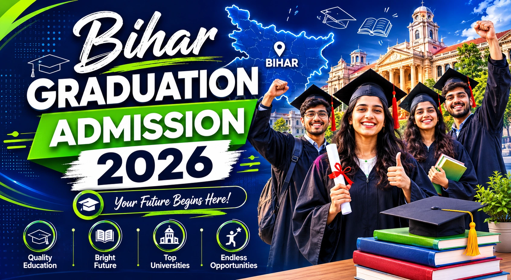 Bihar Graduation Admission 2026 – पूरी जानकारी हिंदी में